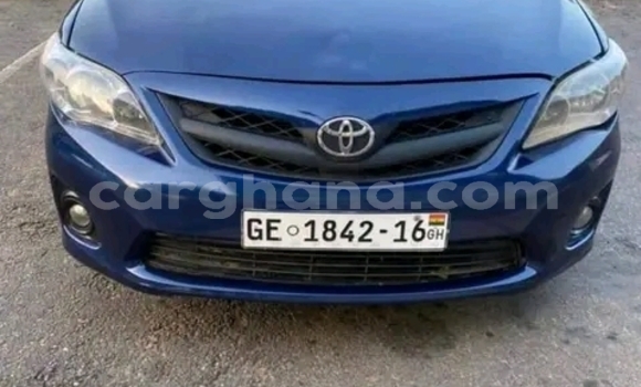 Sayi Na hannu Toyota Corolla Blue Mota in Accra a Greater Accra
