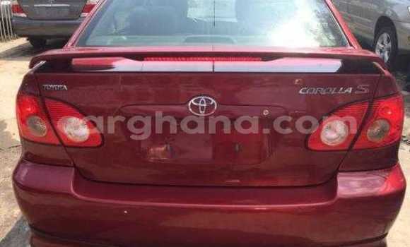 Buy Used Toyota Corolla Red Car in Accra in Greater Accra Buy Used Toyota Corolla Red Car in Accra in Greater Accra