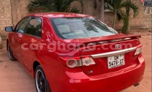 Buy Used Toyota Corolla Red Car in Accra in Greater Accra
