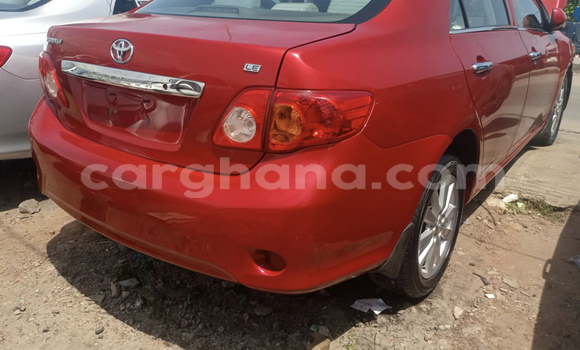 Sayi Na hannu Toyota Corolla Red Mota in Accra a Greater Accra Sayi Na hannu Toyota Corolla Red Mota in Accra a Greater Accra