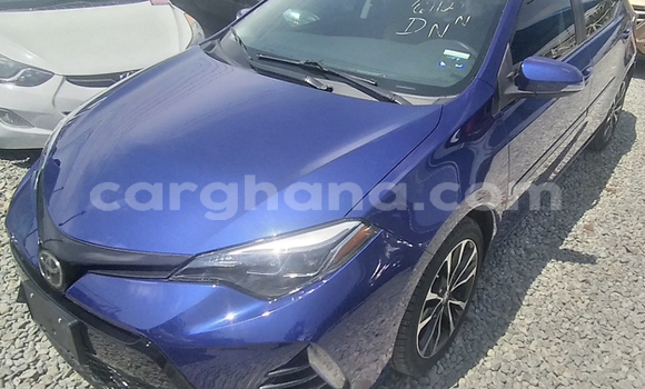 Sayi Na hannu Toyota Corolla Blue Mota in Accra a Greater Accra Sayi Na hannu Toyota Corolla Blue Mota in Accra a Greater Accra