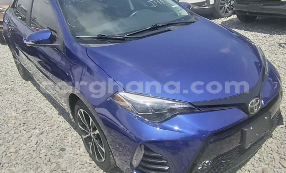 Sayi Na hannu Toyota Corolla Blue Mota in Accra a Greater Accra Sayi Na hannu Toyota Corolla Blue Mota in Accra a Greater Accra