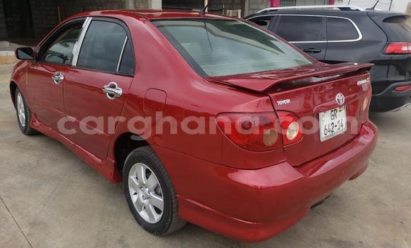 Ra Àlòkù Toyota Corolla Red Ọkọ̀ in Accra ni Greater Accra