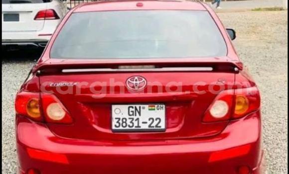 Buy Used Toyota Corolla Red Car in Accra in Greater Accra Buy Used Toyota Corolla Red Car in Accra in Greater Accra