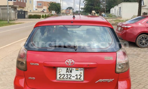 Buy Used Toyota Matrix Red Car in Accra in Greater Accra Buy Used Toyota Matrix Red Car in Accra in Greater Accra