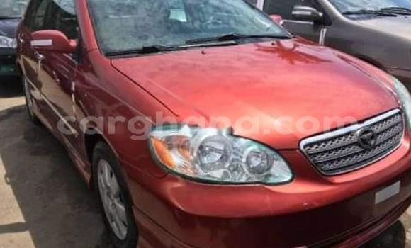 Buy Used Toyota Corolla Red Car in Kumasi in Ashanti