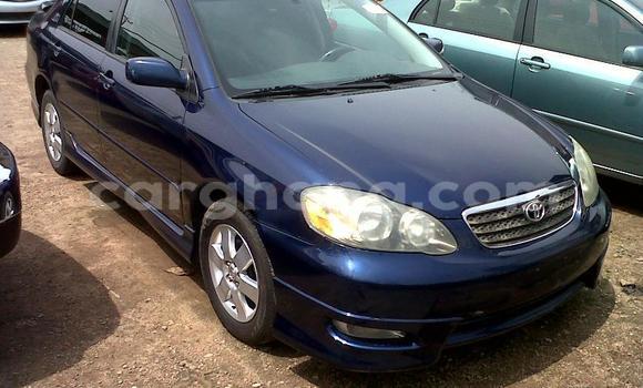 Sayi Na hannu Toyota Corolla Blue Mota in Accra a Greater Accra