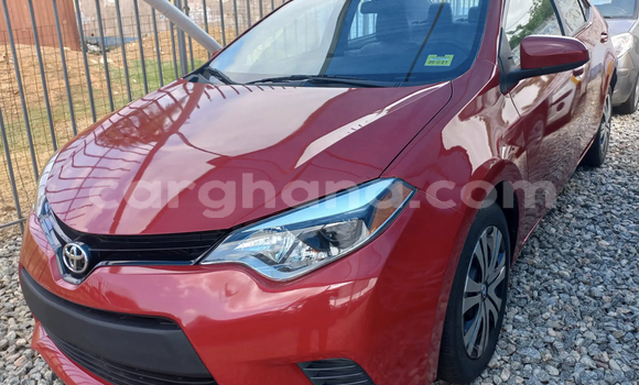Sayi Na hannu Toyota Corolla Red Mota in Accra a Greater Accra Sayi Na hannu Toyota Corolla Red Mota in Accra a Greater Accra