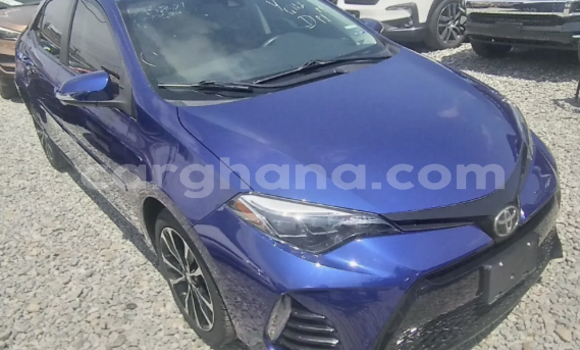 Sayi Na hannu Toyota Corolla Blue Mota in Accra a Greater Accra Sayi Na hannu Toyota Corolla Blue Mota in Accra a Greater Accra