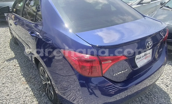 Sayi Na hannu Toyota Corolla Blue Mota in Accra a Greater Accra Sayi Na hannu Toyota Corolla Blue Mota in Accra a Greater Accra