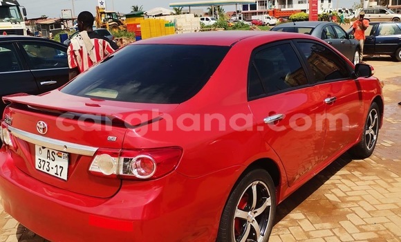Sayi Na hannu Toyota Corolla Red Mota in Accra a Greater Accra Sayi Na hannu Toyota Corolla Red Mota in Accra a Greater Accra