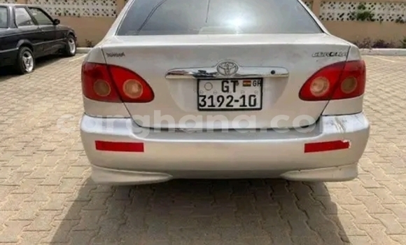 Buy Used Toyota Corolla Silver Car in Accra in Greater Accra Buy Used Toyota Corolla Silver Car in Accra in Greater Accra