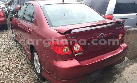 Sayi Na hannu Toyota Corolla Red Mota in Accra a Greater Accra Sayi Na hannu Toyota Corolla Red Mota in Accra a Greater Accra