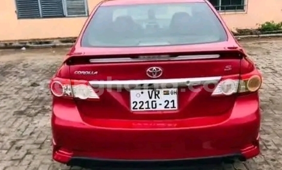 Sayi Na hannu Toyota Corolla Red Mota in Accra a Greater Accra Sayi Na hannu Toyota Corolla Red Mota in Accra a Greater Accra