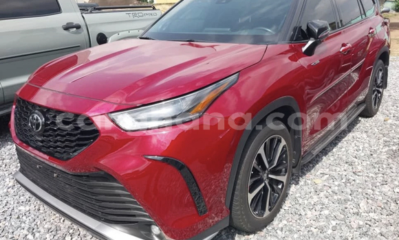 Sayi Na hannu Toyota Highlander Red Mota in Accra a Greater Accra Sayi Na hannu Toyota Highlander Red Mota in Accra a Greater Accra