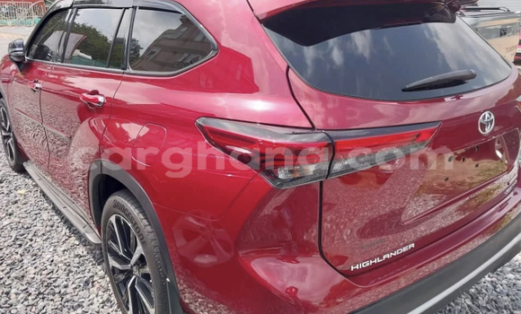 Sayi Na hannu Toyota Highlander Red Mota in Accra a Greater Accra Sayi Na hannu Toyota Highlander Red Mota in Accra a Greater Accra