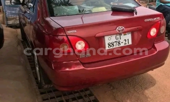 Buy Used Toyota Corolla Red Car in Accra in Greater Accra Buy Used Toyota Corolla Red Car in Accra in Greater Accra