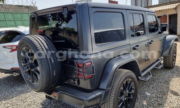 Sayi Na hannu Jeep Wrangler Black Mota in Accra a Greater Accra Sayi Na hannu Jeep Wrangler Black Mota in Accra a Greater Accra