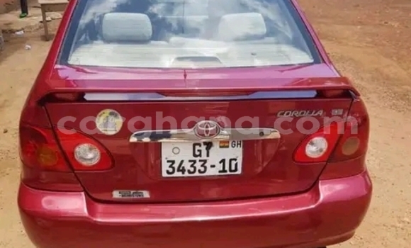 Buy Used Toyota Corolla Red Car in Accra in Greater Accra Buy Used Toyota Corolla Red Car in Accra in Greater Accra