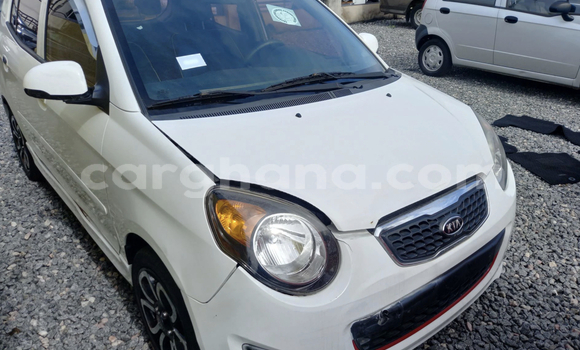 Sayi Na hannu Kia Morning White Mota in Accra a Greater Accra Sayi Na hannu Kia Morning White Mota in Accra a Greater Accra