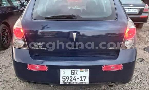 Buy Used Pontiac Vibe Blue Car in Sekondi–Takoradi Metropolitan in Western Buy Used Pontiac Vibe Blue Car in Sekondi–Takoradi Metropolitan in Western