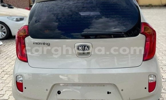 Sayi Na hannu Kia Morning White Mota in Sekondi–Takoradi Metropolitan a Yamma Sayi Na hannu Kia Morning White Mota in Sekondi–Takoradi Metropolitan a Yamma