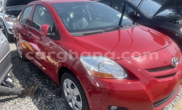 Buy Used Toyota Yaris Red Car in Accra in Greater Accra