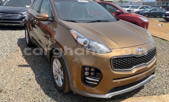 Sayi Na hannu Kia Sportage Brown Mota in Accra a Greater Accra Sayi Na hannu Kia Sportage Brown Mota in Accra a Greater Accra
