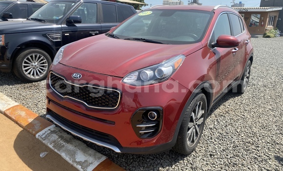 Sayi Na hannu Kia Sportage Red Mota in Accra a Greater Accra Sayi Na hannu Kia Sportage Red Mota in Accra a Greater Accra