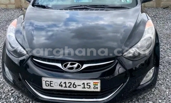 Sayi Na hannu Hyundai Elantra White Mota in Accra a Greater Accra