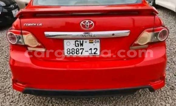Buy Used Toyota Corolla Red Car in Sekondi–Takoradi Metropolitan in Western