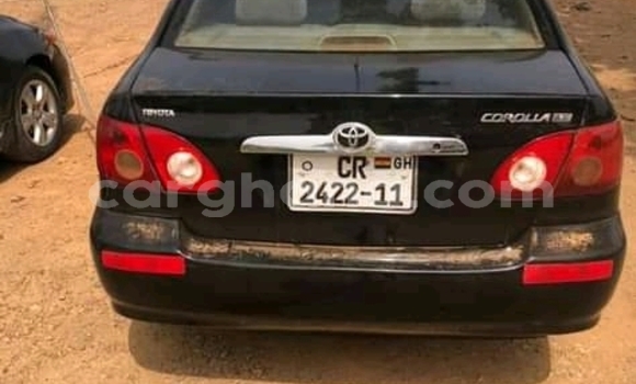 Sayi Na hannu Toyota Corolla Black Mota in Accra a Greater Accra