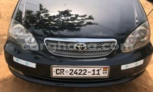 Ra Àlòkù Toyota Corolla Black Ọkọ̀ in Accra ni Greater Accra Ra Àlòkù Toyota Corolla Black Ọkọ̀ in Accra ni Greater Accra