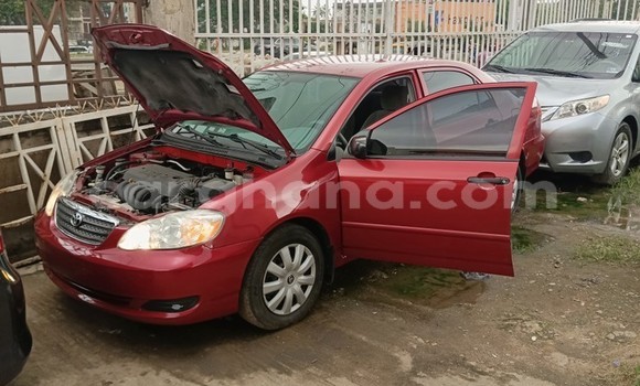 Buy Used Toyota Corolla Red Car in Sekondi–Takoradi Metropolitan in Western Buy Used Toyota Corolla Red Car in Sekondi–Takoradi Metropolitan in Western