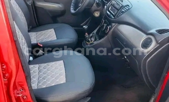 Ra Àlòkù Hyundai i10 Red Ọkọ̀ in Accra ni Greater Accra Ra Àlòkù Hyundai i10 Red Ọkọ̀ in Accra ni Greater Accra
