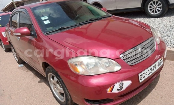 Sayi Na hannu Toyota Corolla Red Mota in Accra a Greater Accra