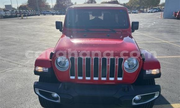Sayi Na hannu Jeep Wrangler Red Mota in Accra a Greater Accra