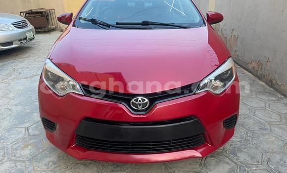 Ra Àlòkù Toyota Corolla Red Ọkọ̀ in Iwọn didun ni Oorun