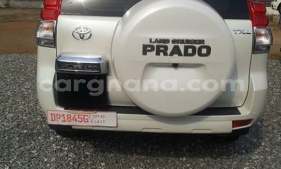 Buy Used Toyota Land Cruiser Prado White Car in Akim Swedru in Eastern