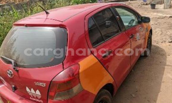 Buy Used Toyota Yaris Red Car in Takoradi in Western