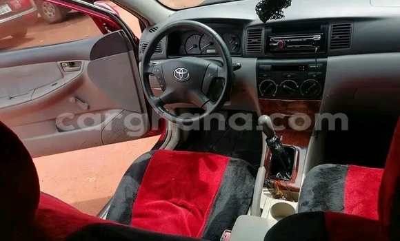 Sayi Na hannu Toyota Corolla Red Mota in Accra a Greater Accra Sayi Na hannu Toyota Corolla Red Mota in Accra a Greater Accra