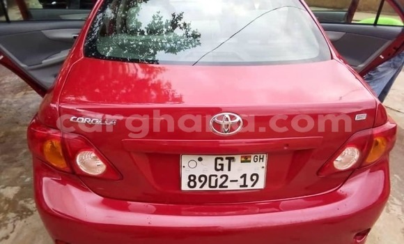 Buy Used Toyota Corolla Red Car in Kadjebi in Volta Buy Used Toyota Corolla Red Car in Kadjebi in Volta