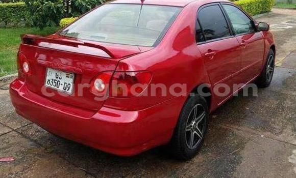 Sayi Na hannu Toyota Corolla Red Mota in Accra a Greater Accra Sayi Na hannu Toyota Corolla Red Mota in Accra a Greater Accra