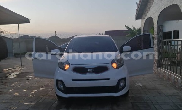 Buy Used Kia Morning White Car in Accra in Greater Accra