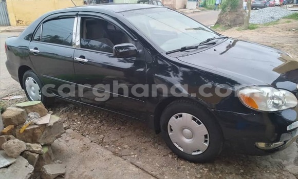 Sayi Na hannu Toyota Corolla Black Mota in Accra a Greater Accra Sayi Na hannu Toyota Corolla Black Mota in Accra a Greater Accra