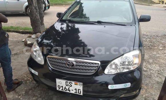 Sayi Na hannu Toyota Corolla Black Mota in Accra a Greater Accra Sayi Na hannu Toyota Corolla Black Mota in Accra a Greater Accra