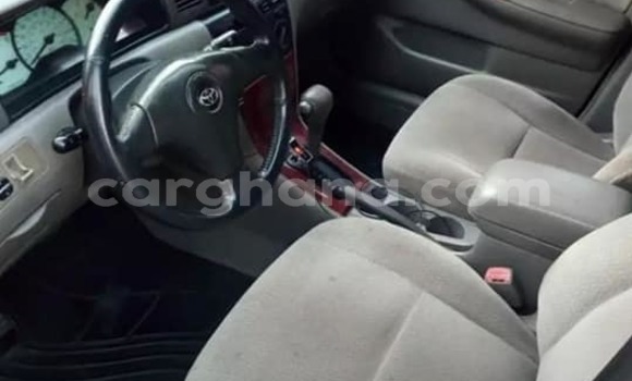 Sayi Na hannu Toyota Corolla Azurfa Mota in Accra a Greater Accra Sayi Na hannu Toyota Corolla Azurfa Mota in Accra a Greater Accra