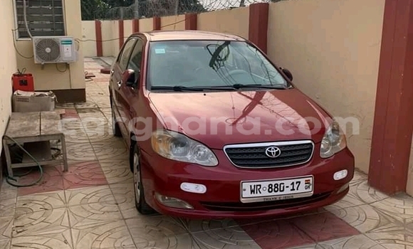 Ra Àlòkù Toyota Corolla Red Ọkọ̀ in Atebubu–Amantin ni Brong-Ahafo