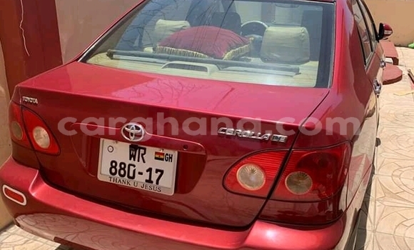 Sayi Na hannu Toyota Corolla Red Mota in Atebubu–Amantin a Brong-Ahafo Sayi Na hannu Toyota Corolla Red Mota in Atebubu–Amantin a Brong-Ahafo