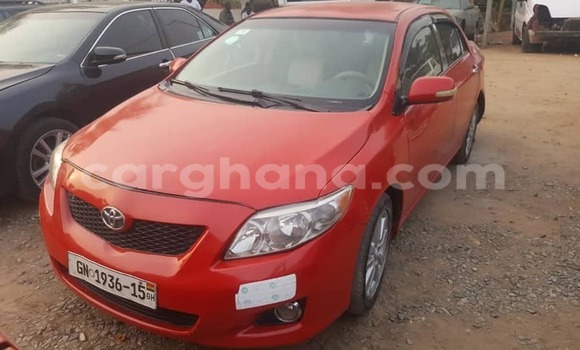 Sayi Na hannu Toyota Corolla Red Mota in Accra a Greater Accra